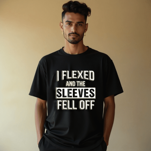 Flexed Men Oversized Standard T-Shirt