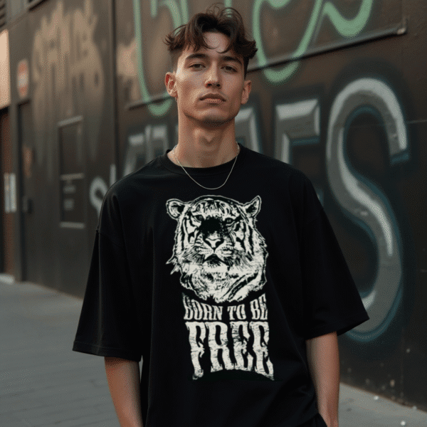 Unisex Oversized (Born To Be Free) Standard T-Shirt