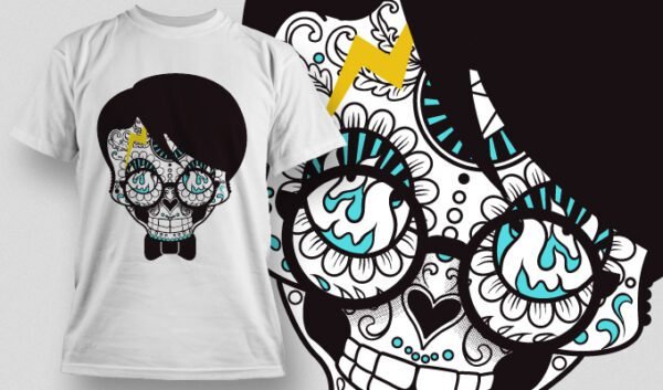 Skull Pachino Unisex Crew T-Shirt